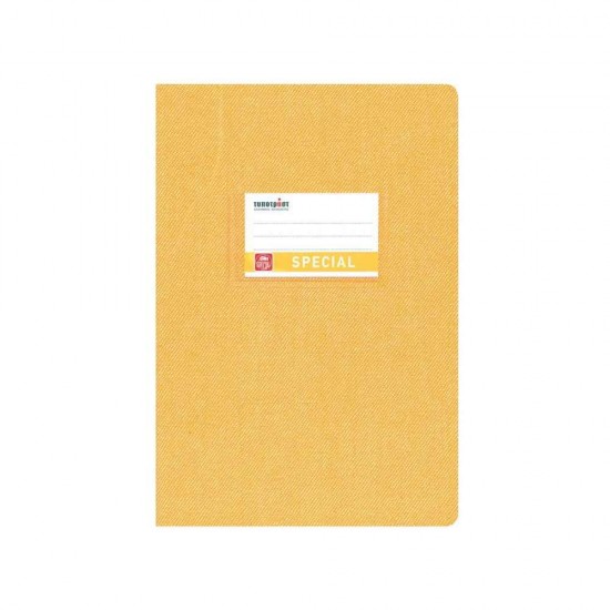 Typotrust Jeans Τετράδιο Κίτρινο Ριγέ 17x25 50φ. 4169