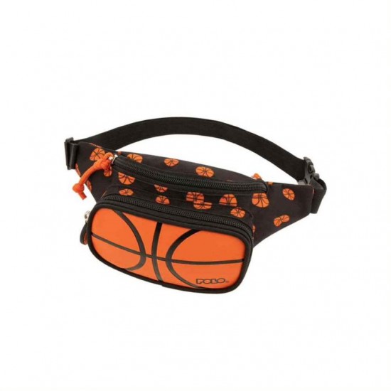 Polo Basketball Παιδικό Τσαντάκι Μέσης Χρώμα Πορτοκαλί 908041-8239