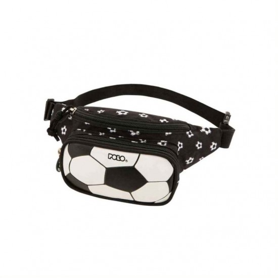 Polo Football Παιδικό Τσαντάκι Μέσης Χρώμα Μαύρο 908041-8238