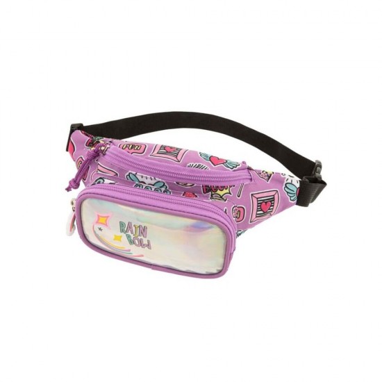 Polo Rainbow Παιδικό Τσαντάκι Μέσης Χρώμα Λιλά 908041-8224