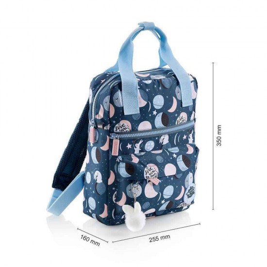 Σχολική Τσάντα Πλάτης Δημοτικού Miquelrius Space Bunny Μ25.5xΠ16xΥ35εκ 844.164136
