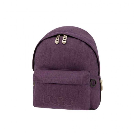 Polo Mini Τσάντα Πλάτης σε Μωβ χρώμα Μ31 x Π13 x Υ24εκ 901067-4701