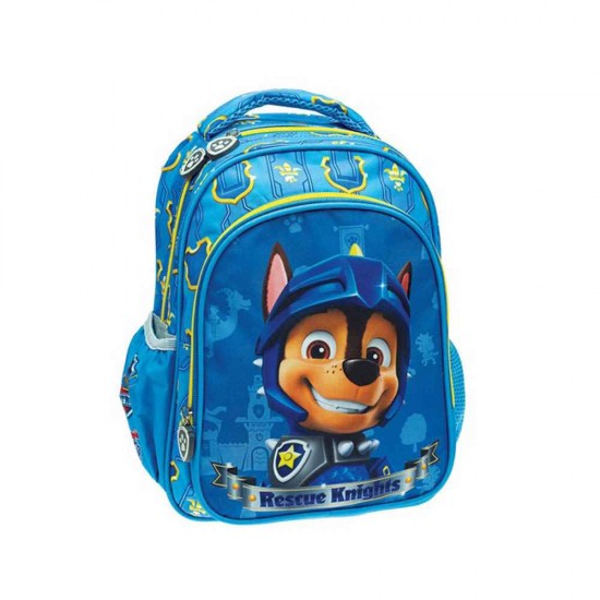 Gim Chase Rescue Knights 2 Σχολική Τσάντα Πλάτης Νηπιαγωγείου σε Μπλε χρώμα Μ24xΠ12xΥ31εκ 334-42054