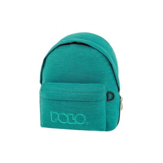 Polo Jean Mini Σχολική Τσάντα Πλάτης Νηπιαγωγείου σε Τιρκουάζ χρώμα 901067-6701