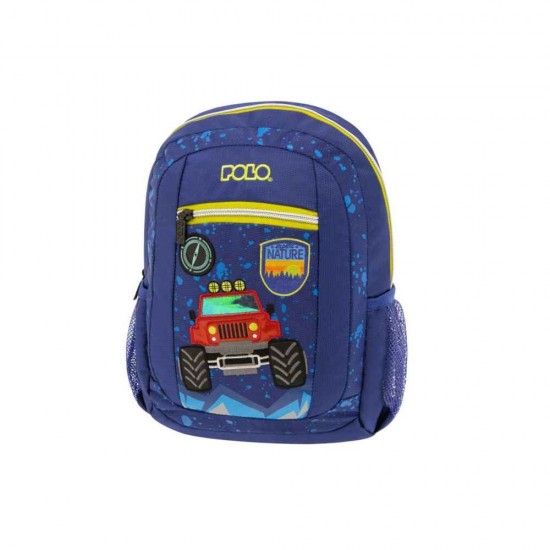 Polo Τσάντα Πλάτης Νηπιαγωγείου Bambino Jeep 907012-8236