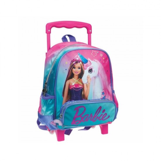 Gim Barbie Fantasy Σχολική Τσάντα Τρόλεϊ Νηπίου 349-75073