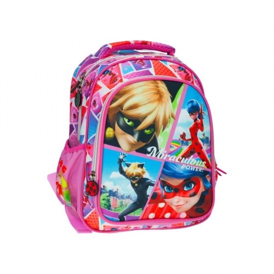 Gim Miraculous Lady Bug Power Σχολική Τσάντα Νηπιαγωγείου 346-06054