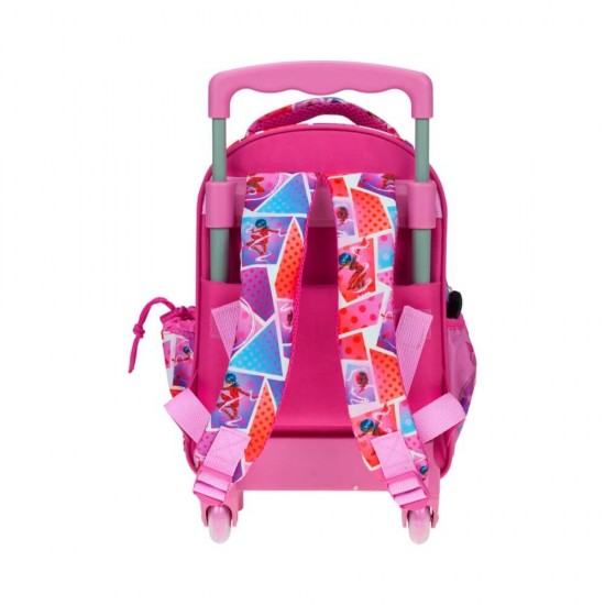Gim Miraculous Lady Bug Power Σχολική Τσάντα Τρόλεϊ Νηπιαγωγείου 346-06072