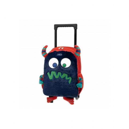 POLO σακίδιο τρόλεϊ νηπιαγωγίου JUNIOR LOS NINOS MONSTER 901041-8231