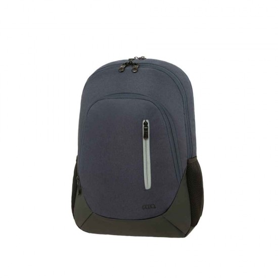 Polo Soothe Σχολική Τσάντα Πλάτης Γυμνασίου Λυκείου σε Μπλε χρώμα 901045-5100