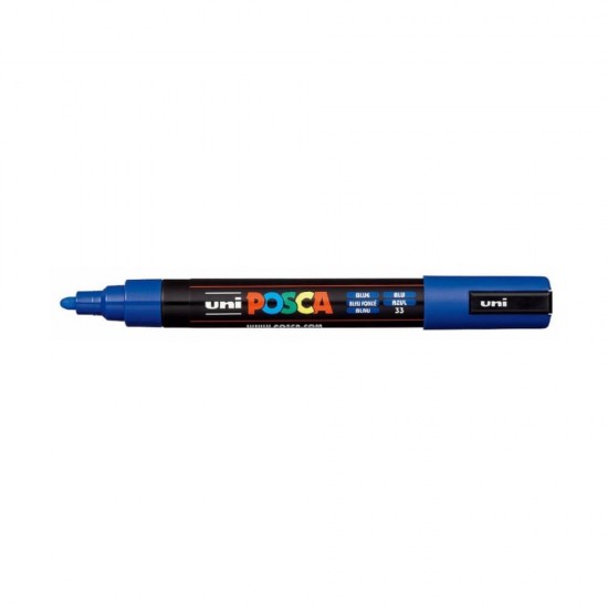 Posca Μαρκαδόρος Σχεδίου 2.5mm Μπλε PC-5M(N)