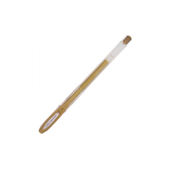 Uni-Ball Στυλό Gel 0.8mm με Χρυσό Mελάνι Signo UM-120ΝΜ