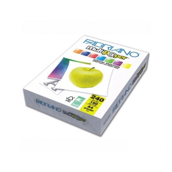 Fabriano Multipaper Χαρτί Εκτύπωσης Λευκό A4 240gr/m² 150 φύλλα 19953721297