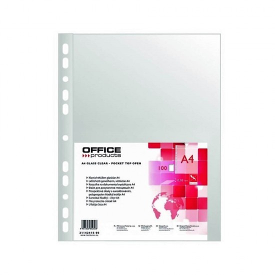 ΖΕΛΑΤΙΝΕΣ OFFICE A4 100ΤΕΜ 50MIC 21142415-90